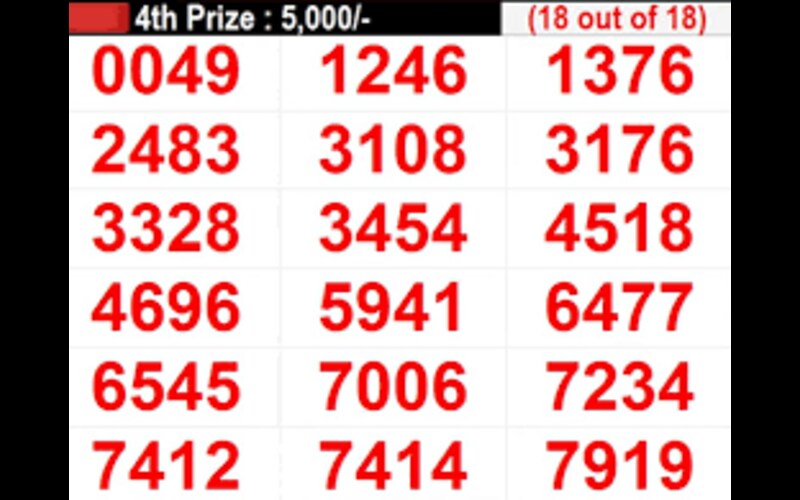 kerala lottery results today body image